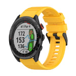 Cinturino in silicone a trama orizzontale da 22 mm con strumento di rimozione, For Garmin Epix Gen 2, For Garmin Approach S62, For Garmin Fenix 6 GPS