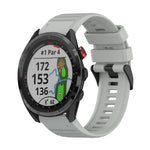 Cinturino in silicone a trama orizzontale da 22 mm con strumento di rimozione, For Garmin Epix Gen 2, For Garmin Approach S62, For Garmin Fenix 6 GPS