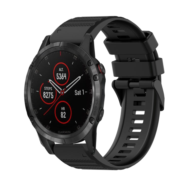 Cinturino in silicone 22 mm per Garmin Fenix 5