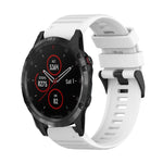 Cinturino in silicone a trama orizzontale da 22 mm con strumento di rimozione, For Garmin Fenix 5 Plus, For Garmin Quatix 5, For Garmin Quatix 5 Sapphire