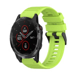Cinturino in silicone a trama orizzontale da 22 mm con strumento di rimozione, For Garmin Fenix 5 Plus, For Garmin Quatix 5, For Garmin Quatix 5 Sapphire