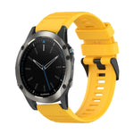 Cinturino in silicone a trama orizzontale da 22 mm con strumento di rimozione, For Garmin Fenix 5 Plus, For Garmin Quatix 5, For Garmin Quatix 5 Sapphire