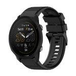 Cinturino in silicone a trama orizzontale da 22 mm con strumento di rimozione, For Garmin Forerunner 955, For Garmin Forerunner 945, For Garmin Forerunner 935