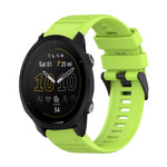 Cinturino in silicone a trama orizzontale da 22 mm con strumento di rimozione, For Garmin Forerunner 955, For Garmin Forerunner 945, For Garmin Forerunner 935