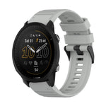 Cinturino in silicone a trama orizzontale da 22 mm con strumento di rimozione, For Garmin Forerunner 955, For Garmin Forerunner 945, For Garmin Forerunner 935