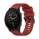Cinturino in silicone a trama orizzontale da 22 mm con strumento di rimozione, For Garmin Forerunner 955, For Garmin Forerunner 945, For Garmin Forerunner 935