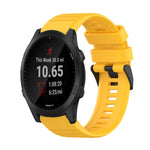 Cinturino in silicone a trama orizzontale da 22 mm con strumento di rimozione, For Garmin Forerunner 955, For Garmin Forerunner 945, For Garmin Forerunner 935