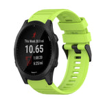 Cinturino in silicone a trama orizzontale da 22 mm con strumento di rimozione, For Garmin Forerunner 955, For Garmin Forerunner 945, For Garmin Forerunner 935