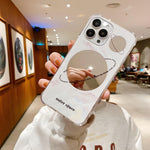 Custodia per telefono a specchio verniciata a colori, For iPhone 14 Pro, For iPhone 14 Pro Max