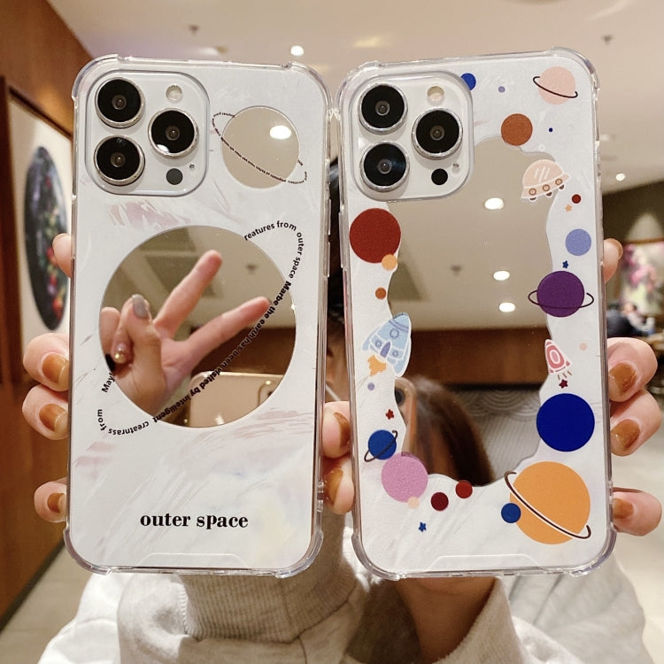 Custodia per telefono a specchio verniciata a colori, For iPhone 14 Pro, For iPhone 14 Pro Max