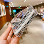 Custodia per telefono a specchio verniciata a colori, For iPhone 14 Pro, For iPhone 14 Pro Max
