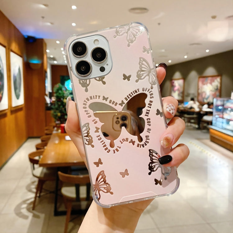 Custodia per telefono a specchio verniciata a colori, For iPhone 14 Pro, For iPhone 14 Pro Max