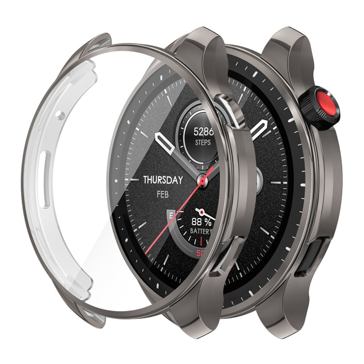Per Amazfit GTR 4 ENKAY Hat-Prince Custodia in TPU elettrolitico con pellicola per schermo