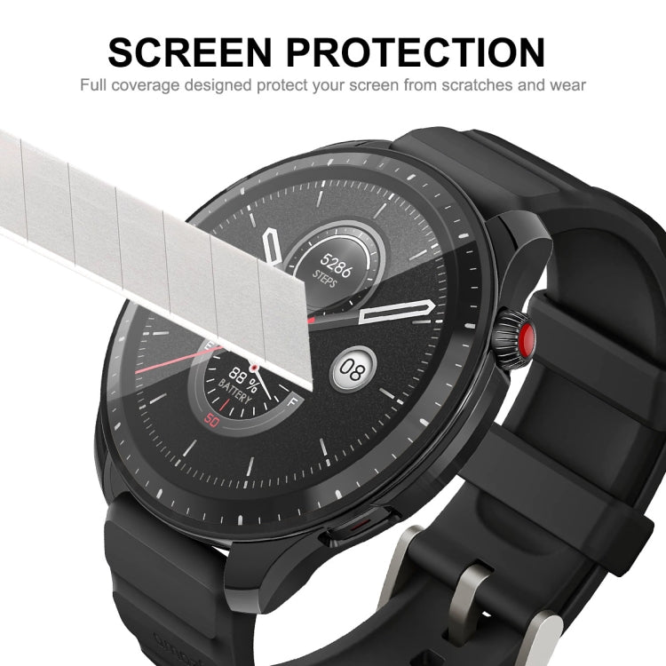 Per Amazfit GTR 4 ENKAY Hat-Prince Custodia in TPU elettrolitico con pellicola per schermo