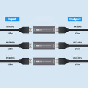 JUNSUNMAY 8K 30m Adattatore HDMI Amplificatore di segnale Ripetitore HDMI Extender