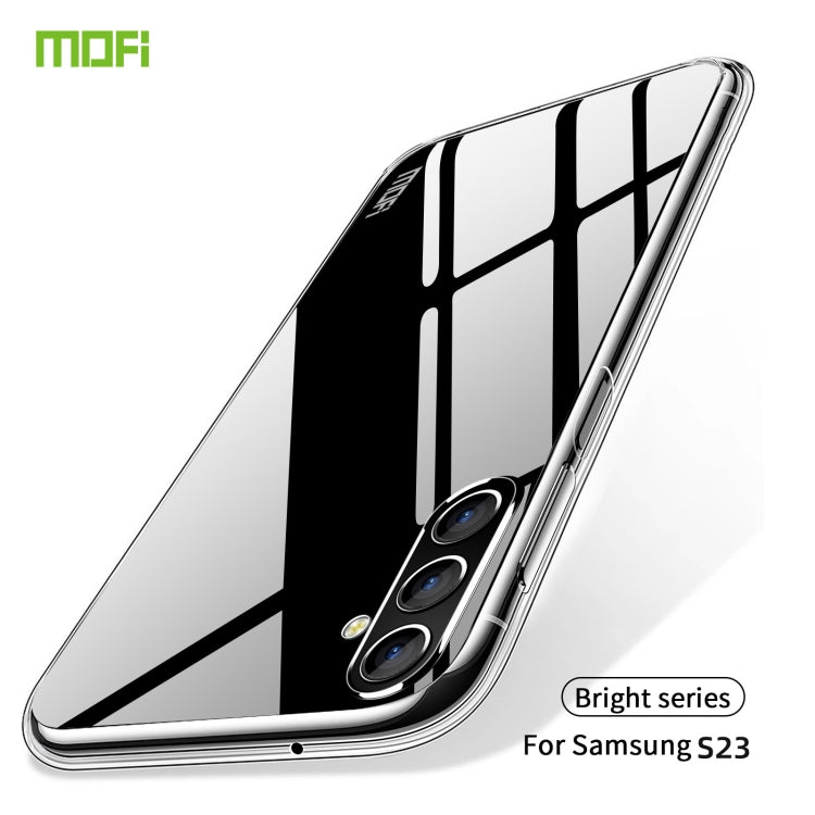 Custodia per telefono in TPU ultrasottile serie MOFI Ming, For Samsung Galaxy S23, For Samsung Galaxy S23+, For Samsung Galaxy S23 Ultra