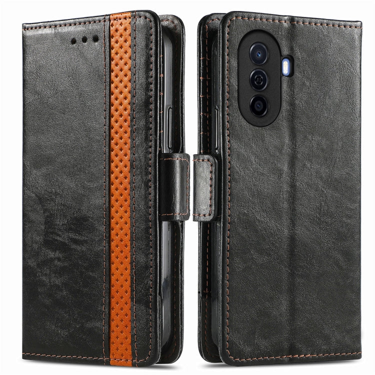 Custodia per telefono in pelle con doppia fibbia magnetica con giunzione Neo, For Huawei  Nova Y70, For Huawei Enjoy 50