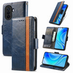 Custodia per telefono in pelle con doppia fibbia magnetica con giunzione Neo, For Huawei  Nova Y70, For Huawei Enjoy 50