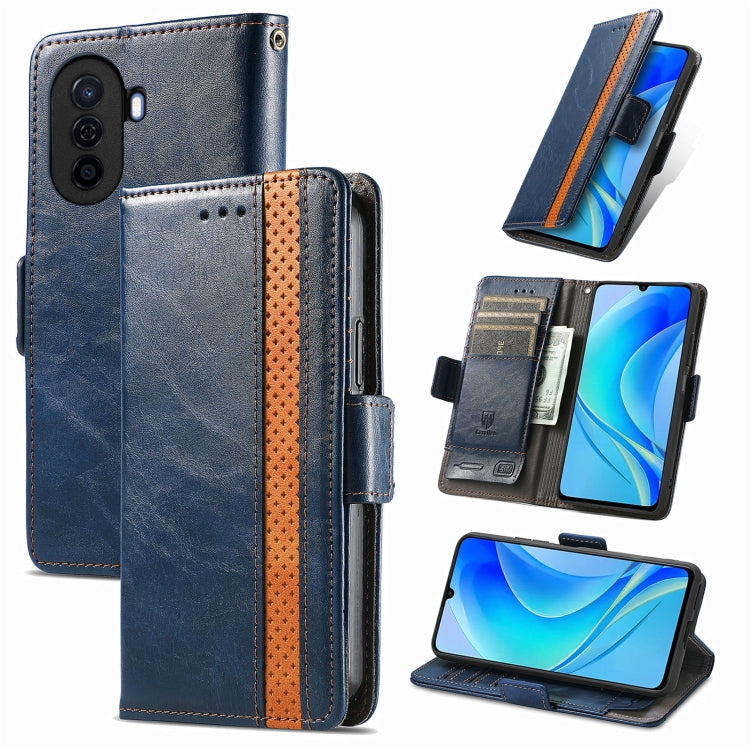 Custodia per telefono in pelle con doppia fibbia magnetica con giunzione Neo, For Huawei  Nova Y70, For Huawei Enjoy 50
