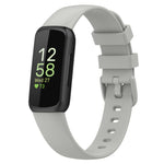 Per cinturino in silicone tinta unita Fitbit Inspire 3, L, S