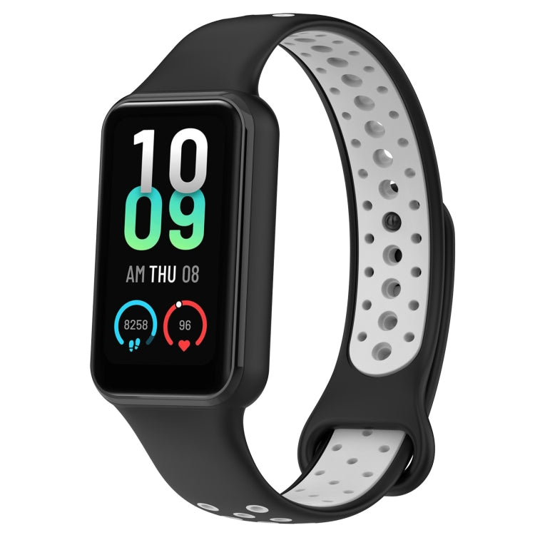 Cinturino in silicone traspirante bicolore Loop, For Amazfit Band 7