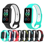Cinturino in silicone traspirante bicolore Loop, For Amazfit Band 7