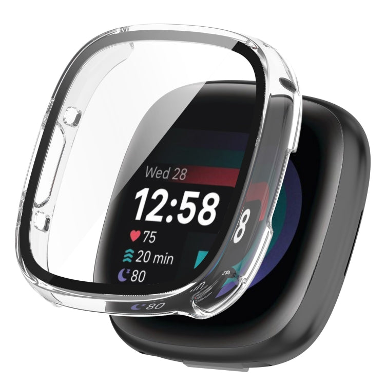 Custodia protettiva PC con pellicola per Fitbit Versa 4