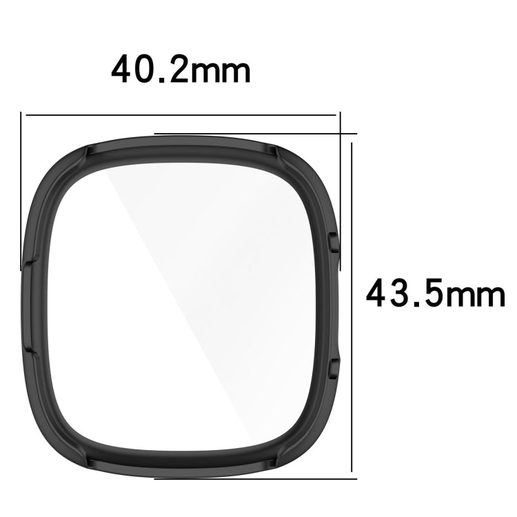 Custodia protettiva PC con pellicola per Fitbit Versa 4