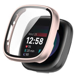 Custodia protettiva PC con pellicola per Fitbit Versa 4