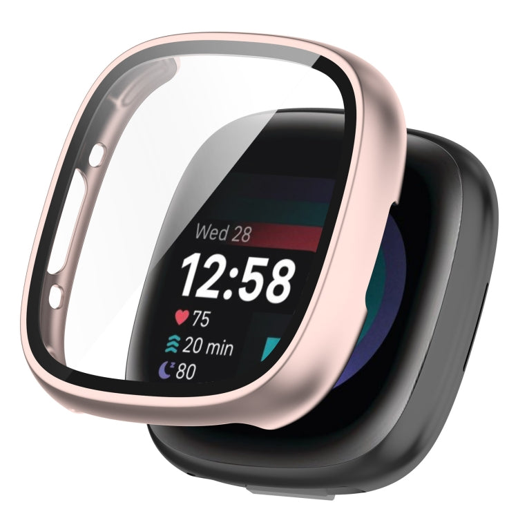 Custodia protettiva PC con pellicola per Fitbit Versa 4