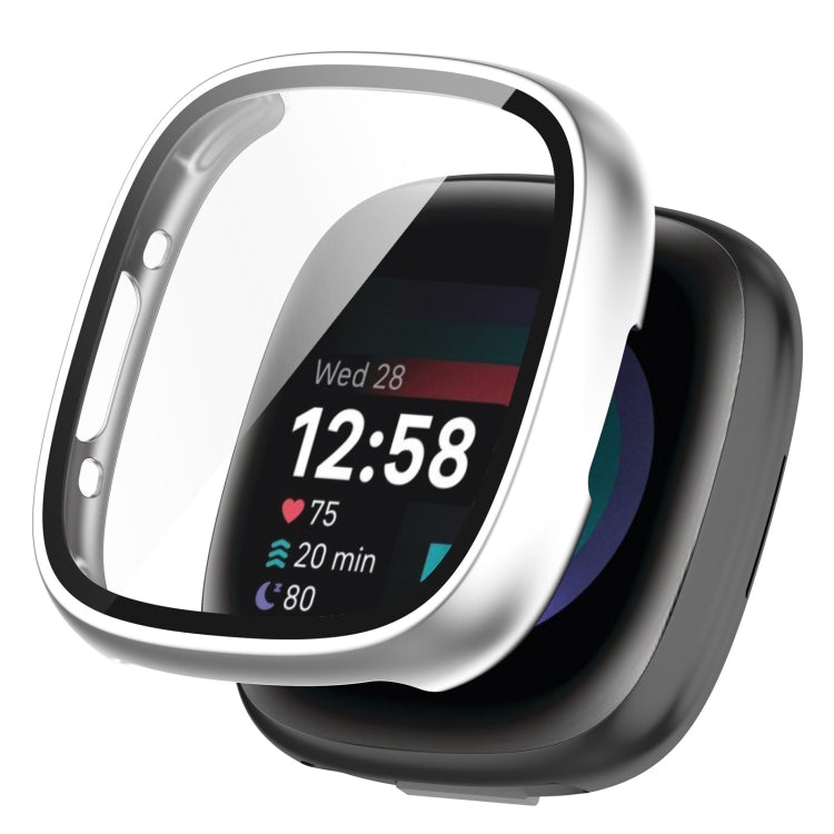 Custodia protettiva PC con pellicola per Fitbit Versa 4