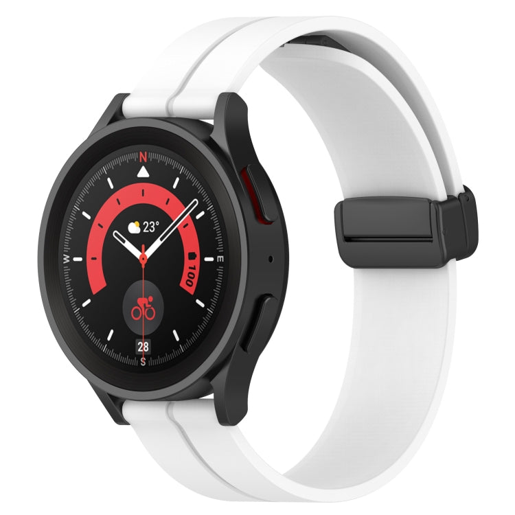 Cinturino in silicone con chiusura magnetica in tinta unita da 20 mm, For Huawei Watch GT3 Pro 43mm, For Huawei Watch GT3 42mm