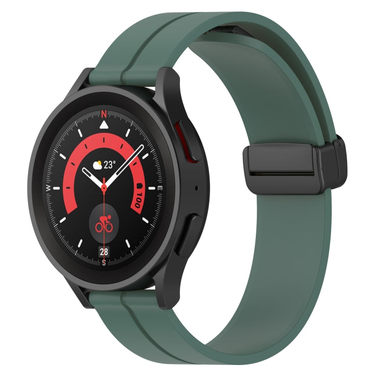 Cinturino in silicone con chiusura magnetica in tinta unita da 20 mm, For Huawei Watch GT3 Pro 43mm, For Huawei Watch GT3 42mm