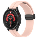 Cinturino in silicone con chiusura magnetica in tinta unita da 20 mm, For Huawei Watch GT2 42mm, For Huawei Watch 2