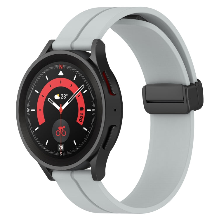 Cinturino in silicone con chiusura magnetica in tinta unita da 20 mm, For Huawei Watch GT2 42mm, For Huawei Watch 2