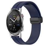 Cinturino in silicone con chiusura magnetica in tinta unita da 20 mm, For Honor Watch ES, For Honor Magic Watch2 42mm