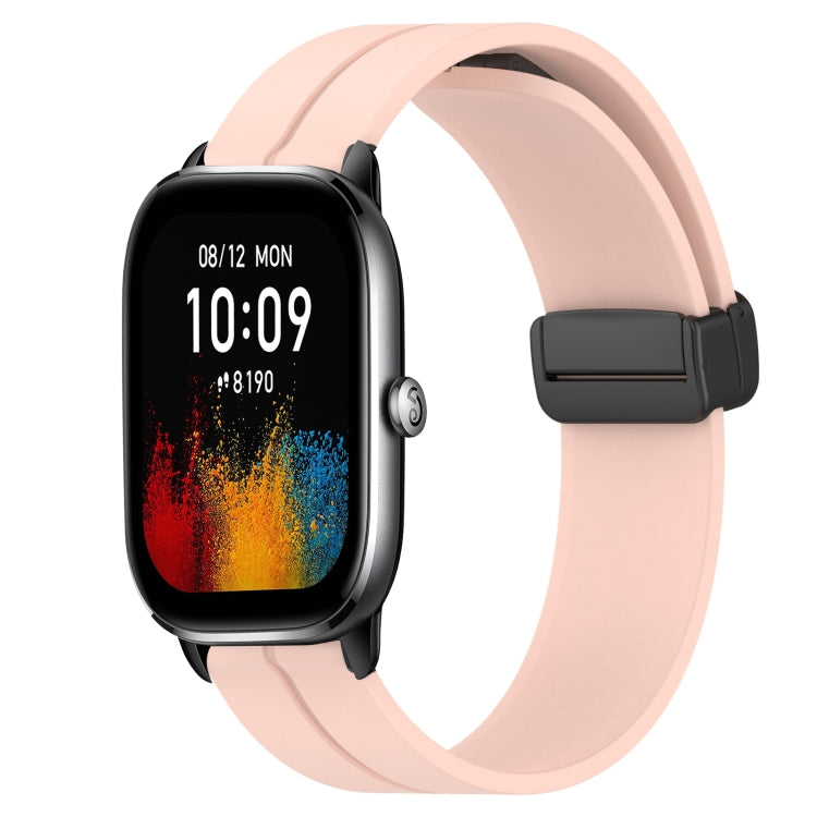 Cinturino in silicone con chiusura magnetica in tinta unita da 20 mm, For Amazfit GTS 4, For Amazfit GTS 3