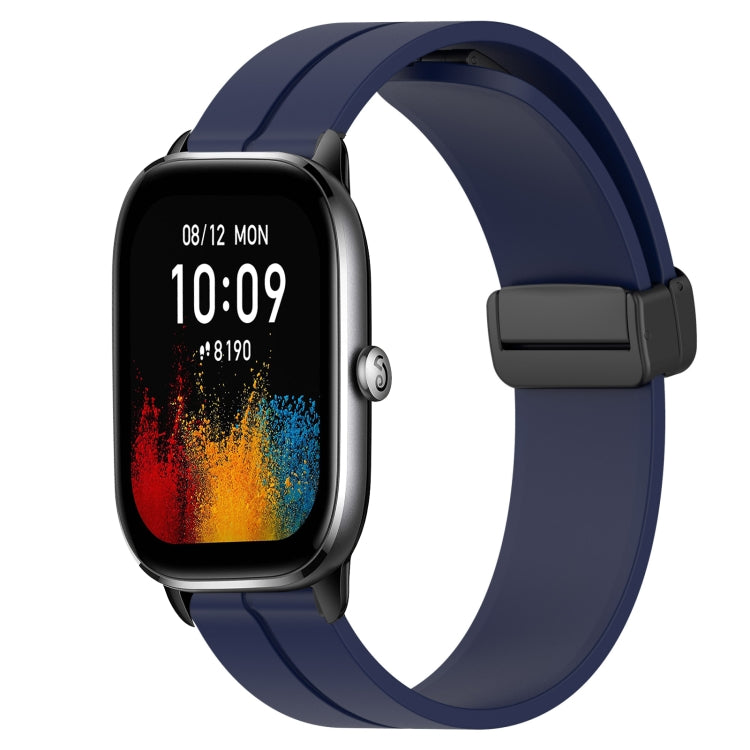 Cinturino in silicone con chiusura magnetica in tinta unita da 20 mm, For Amazfit GTS 4, For Amazfit GTS 3