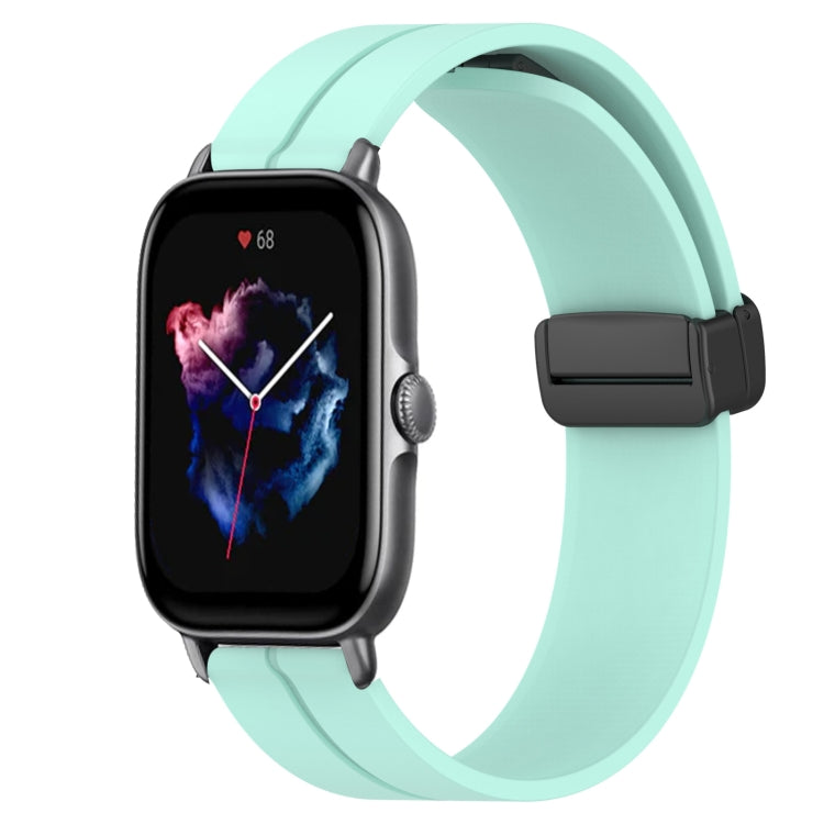 Cinturino in silicone con chiusura magnetica in tinta unita da 20 mm, For Amazfit GTS 4, For Amazfit GTS 3