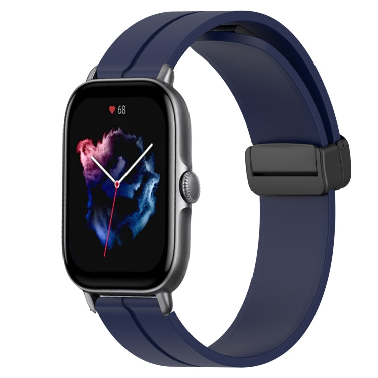 Cinturino in silicone con chiusura magnetica in tinta unita da 20 mm, For Amazfit GTS 4, For Amazfit GTS 3
