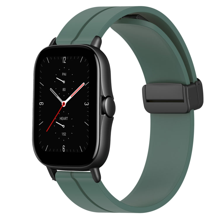 Cinturino in silicone con chiusura magnetica in tinta unita da 20 mm, For Amazfit GTS 2E, For Amazfit GTS 2 Mini