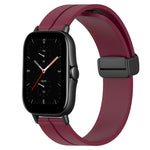 Cinturino in silicone con chiusura magnetica in tinta unita da 20 mm, For Amazfit GTS 2E, For Amazfit GTS 2 Mini