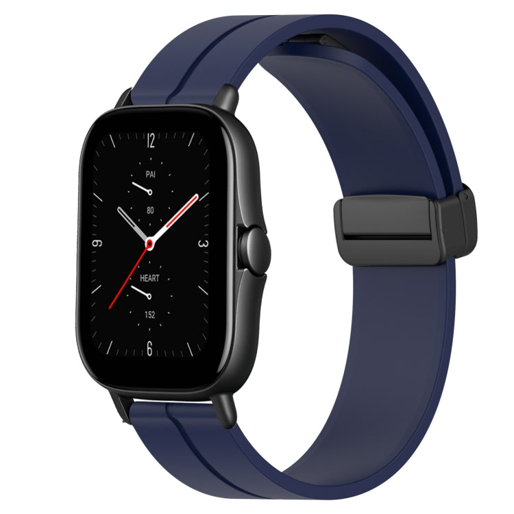 Cinturino in silicone con chiusura magnetica in tinta unita da 20 mm, For Amazfit GTS 2E, For Amazfit GTS 2 Mini
