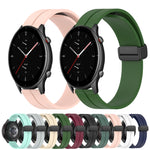 Cinturino in silicone con chiusura magnetica in tinta unita da 20 mm, For Amazfit GTS 2E, For Amazfit GTS 2 Mini