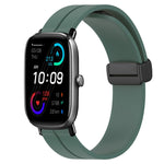 Cinturino in silicone con chiusura magnetica in tinta unita da 20 mm, For Amazfit GTS 2E, For Amazfit GTS 2 Mini