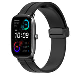 Cinturino in silicone con chiusura magnetica in tinta unita da 20 mm, For Amazfit GTS 2E, For Amazfit GTS 2 Mini