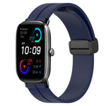 Cinturino in silicone con chiusura magnetica in tinta unita da 20 mm, For Amazfit GTS 2E, For Amazfit GTS 2 Mini