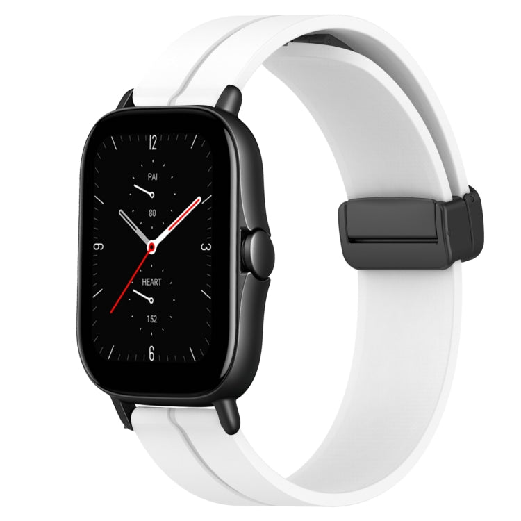 Cinturino in silicone 20 mm con chiusura magnetica per Amazfit GT