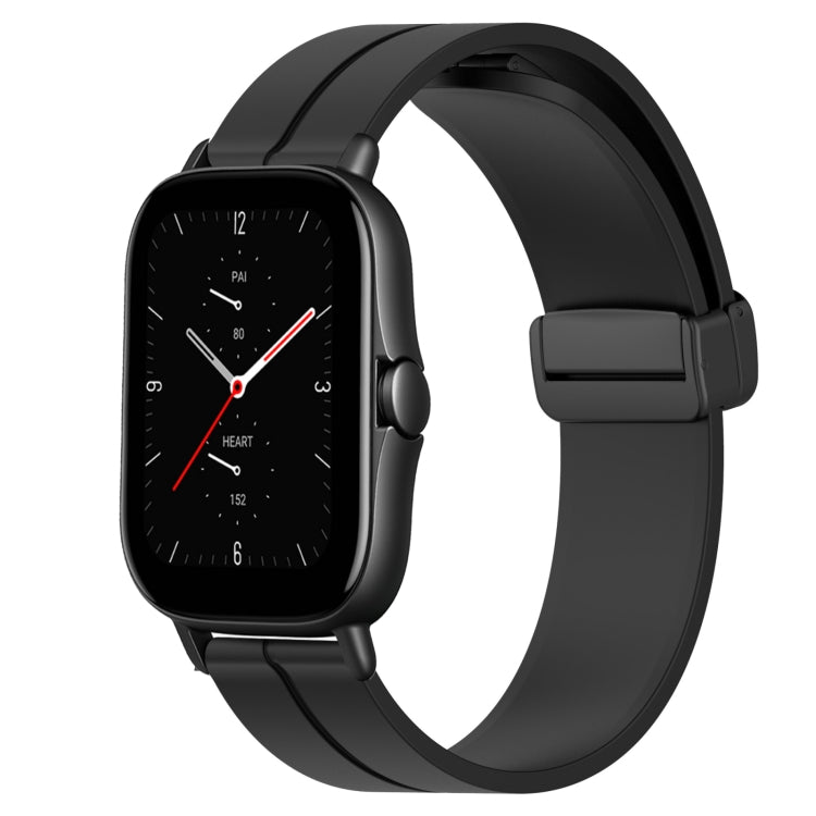 Cinturino in silicone con chiusura magnetica in tinta unita da 20 mm, For Amazfit GTS 2, For Amazfit GTS