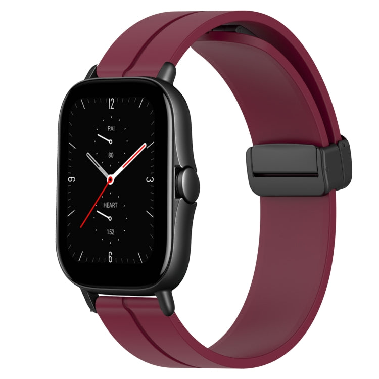 Cinturino in silicone con chiusura magnetica in tinta unita da 20 mm, For Amazfit GTS 2, For Amazfit GTS